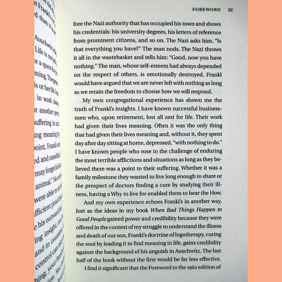 Book: Man's Search for Meaning, by Viktor E. Frankl - Picture 8 of 14